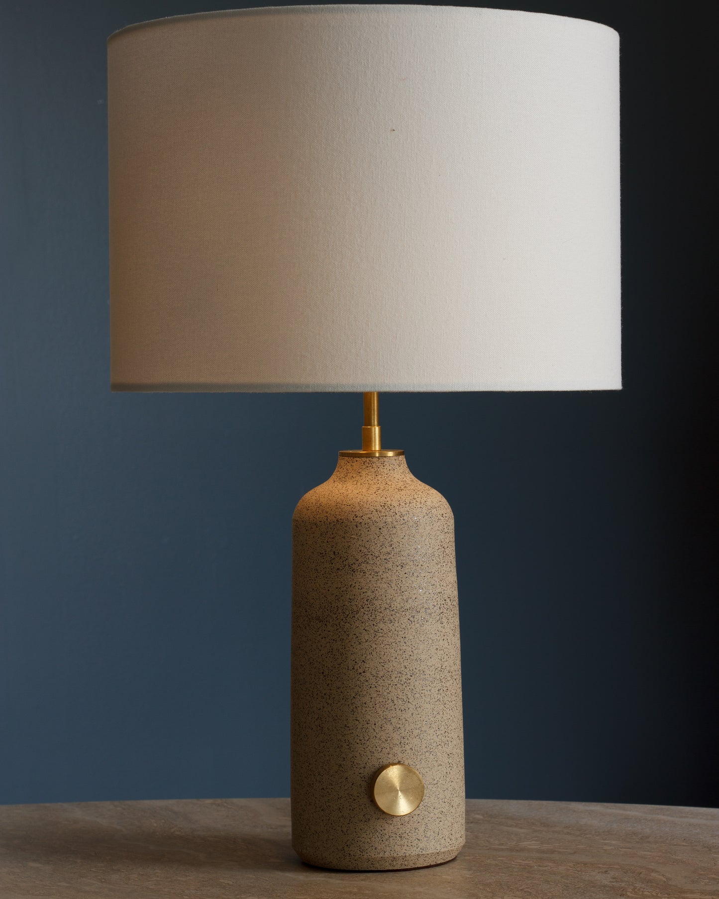 Shaded Speckled Lamp