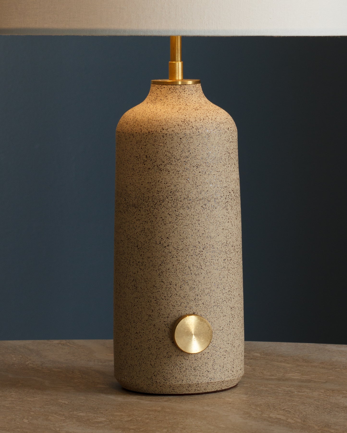 Shaded Speckled Lamp