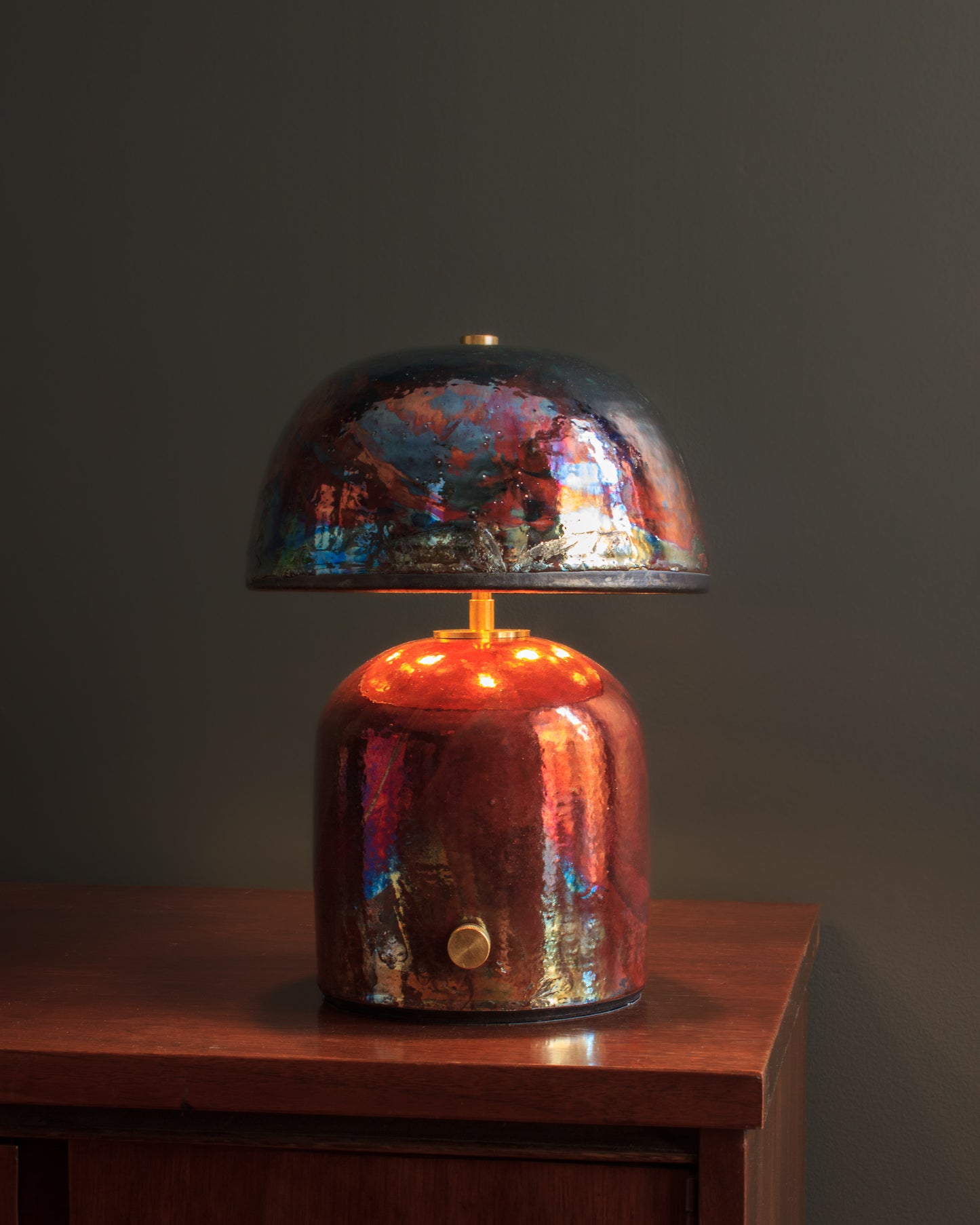 Raku Lamp