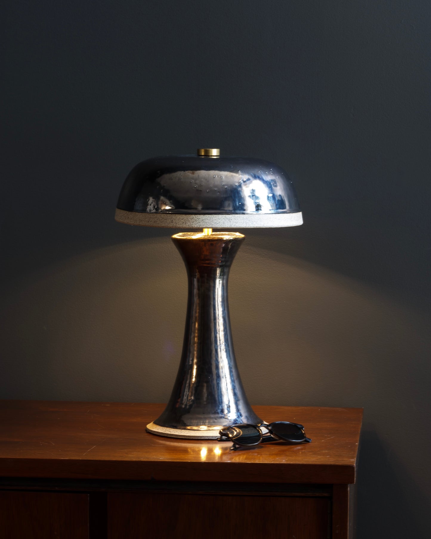 Metallic Glaze Lamp - Touch Switch