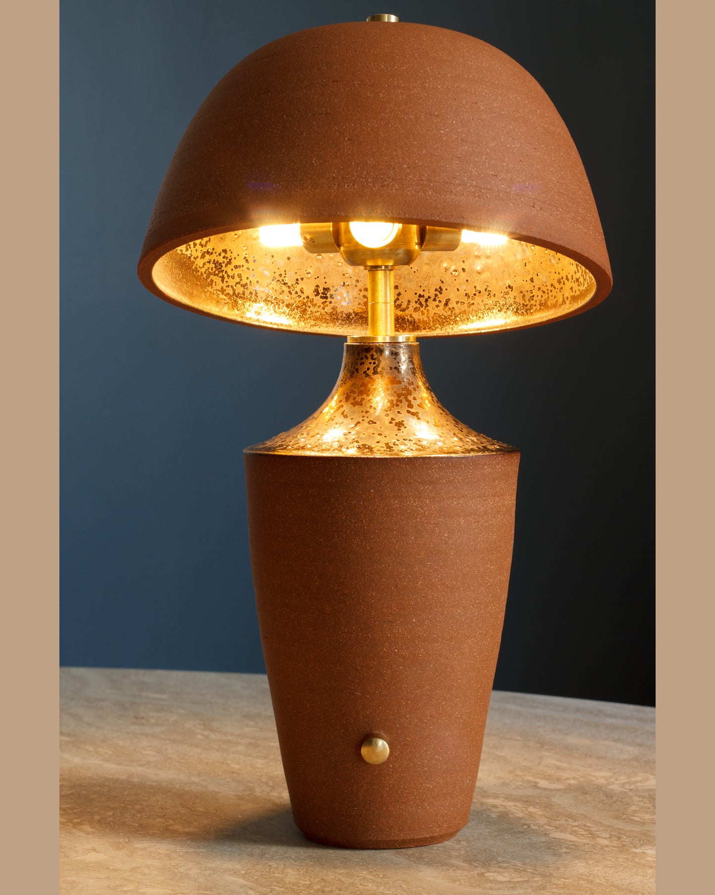 Red Gold Reflection Lamp