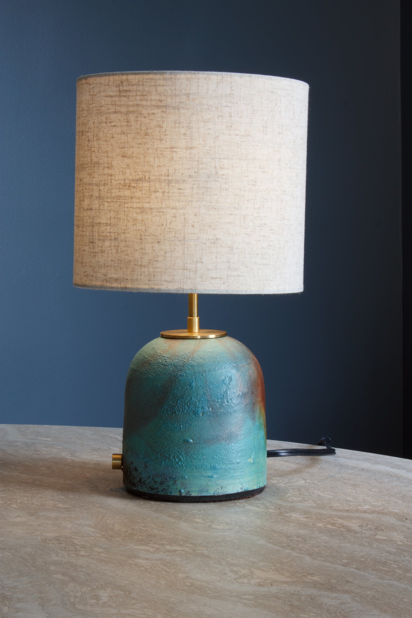 Raku Table Lamp