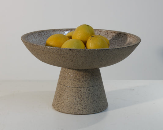 Pedestal Bowl - white