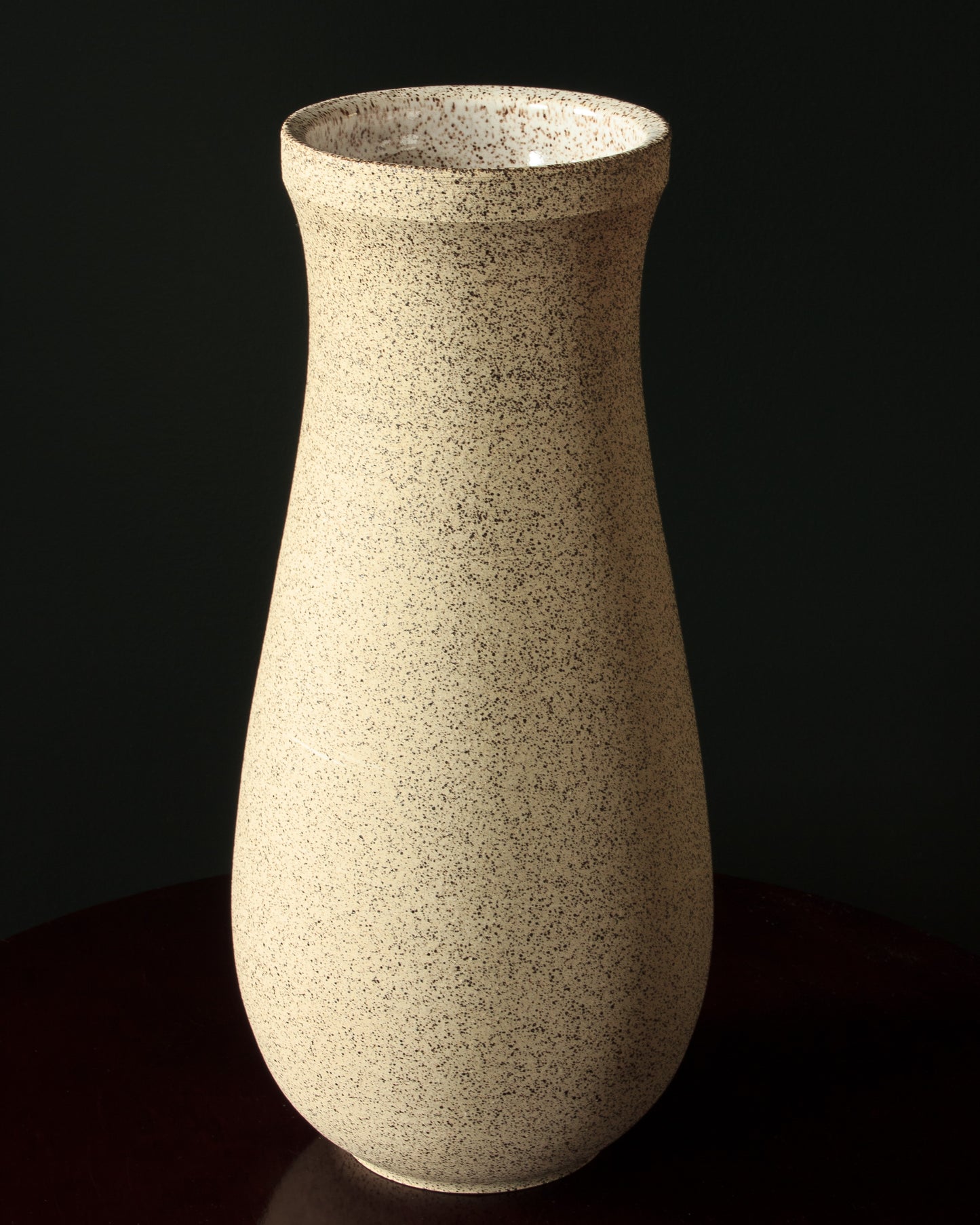 Speckled Vase - White