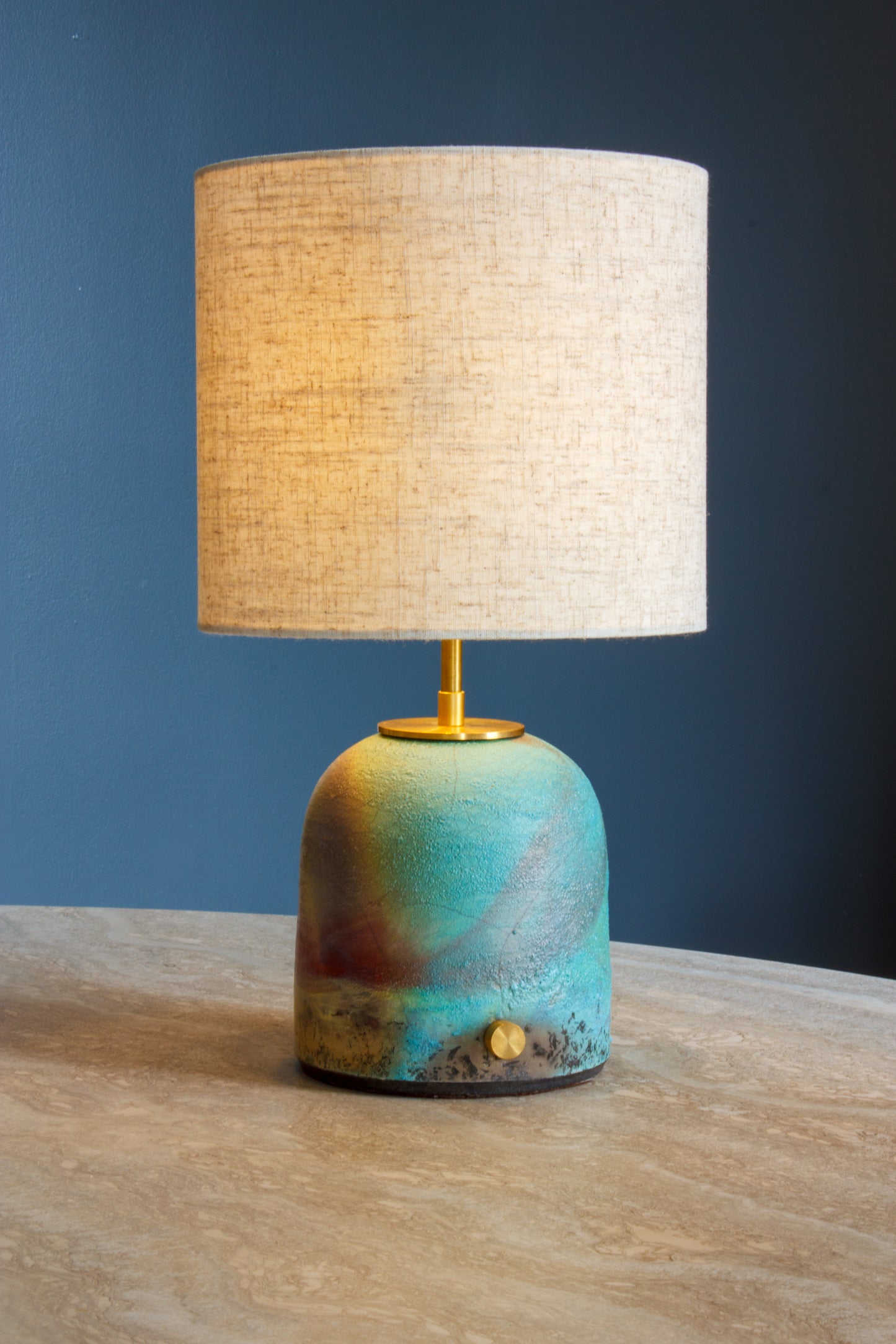 Raku Table Lamp