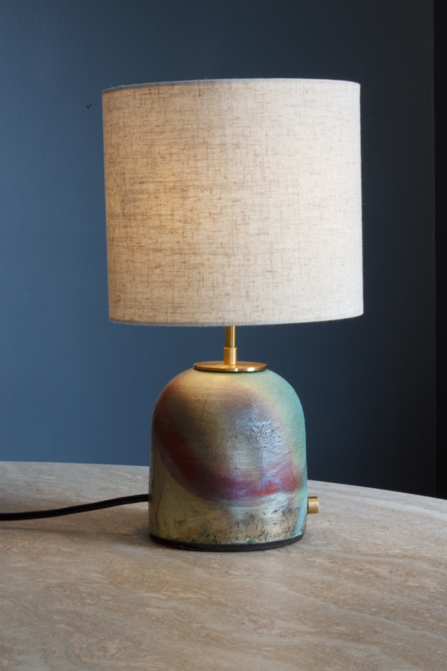 Raku Table Lamp