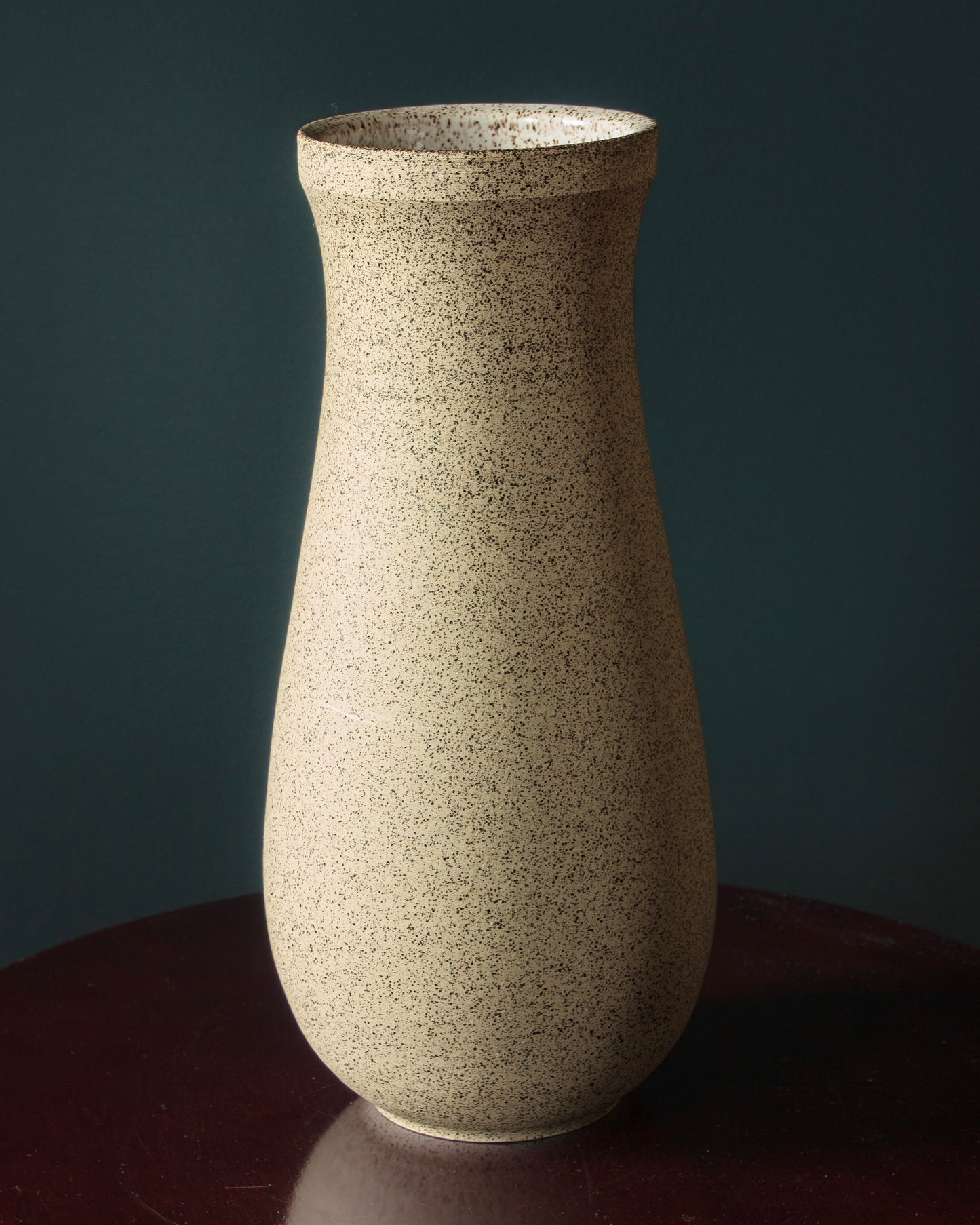 Speckled Vase - White